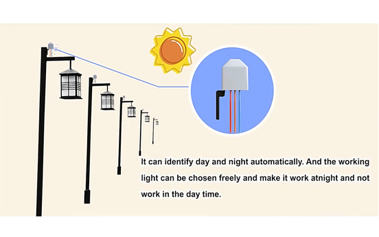 Les interrupteurs intelligents de contrôle de la lumière aident la ville à économiser de l'énergie et à améliorer l'efficacité de la gestion des lampadaires