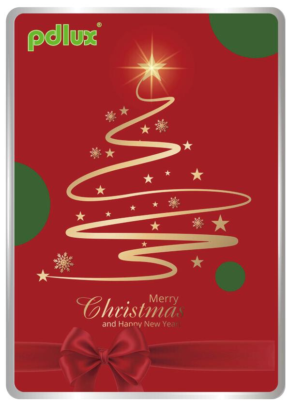 Pdlux vous souhaite un joyeux Noël et une bonne année!