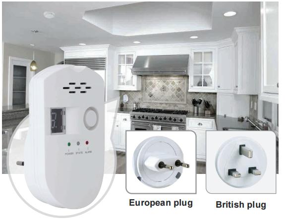 Alarme de gaz intelligent PD-GSV8: protection essentielle pour les personnes âgées et les enfants