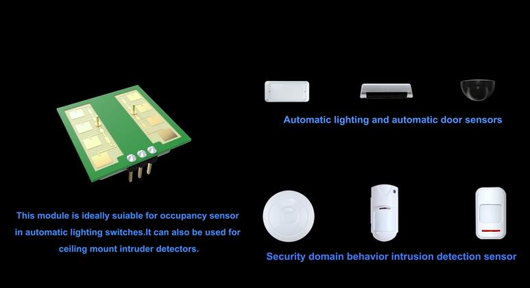 Capteur de micro-ondes de haute précision pour la détection intelligente --- PD-V21