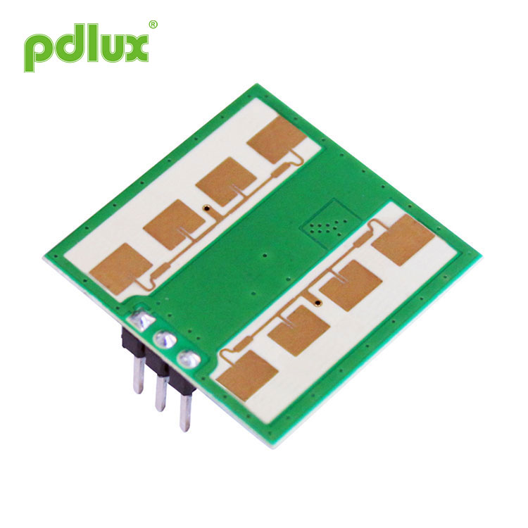 Module de capteur radar Doppler micro-ondes haute sensibilité Pdlux PD-V12H 24,125 GHz haute fréquence