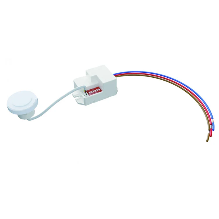 Nouveau capteur micro-ondes à tête ronde 5,8 GHz pour couloirs et escaliers étroits