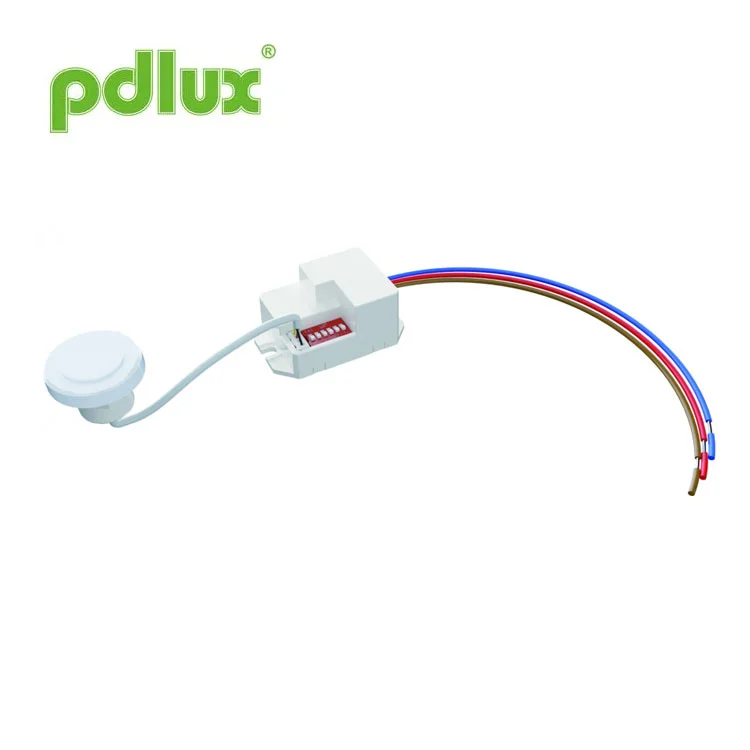 Nouveau capteur micro-ondes à tête ronde 5,8 GHz pour couloirs et escaliers étroits