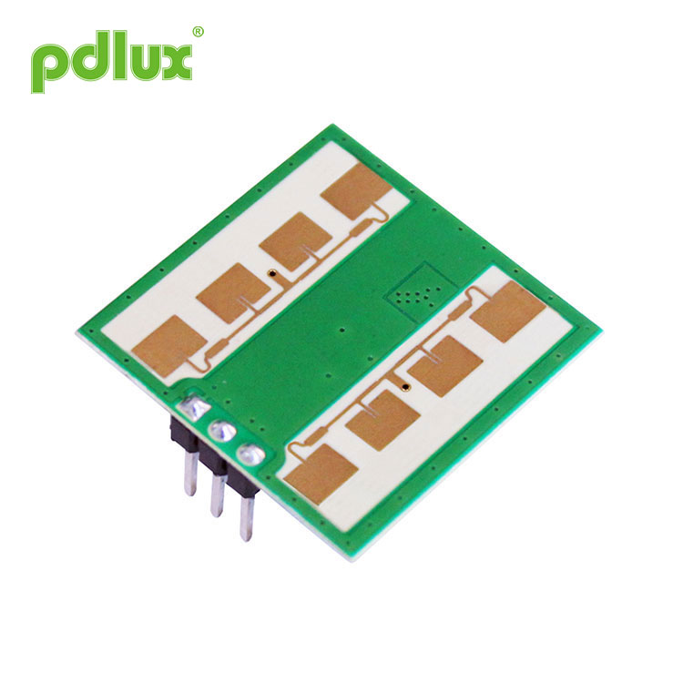 PDLUX PD-V12 24.125GHz Reconnaissance faciale Module de capteur à micro-ondes à détection Mobile Intelligent 24G CDM324